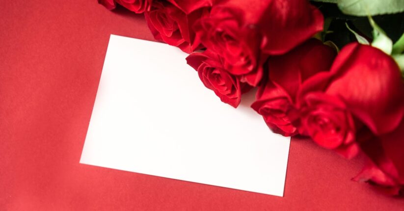 男性友人へのカジュアルな席札メッセージ。明るくフレンドリーなトーンで書かれた一言。